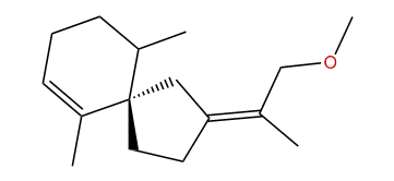 Spirovetiva-3,7(11)-dien-12-yl methyl ether